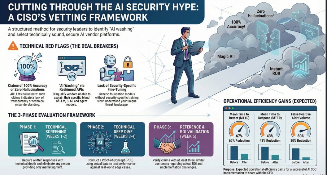 CISO Strategic Briefing: Vetting AI Security Vendors and Navigating the AI SOC Landscape (2025-2026)