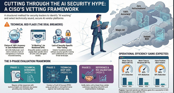 CISO Strategic Briefing: Vetting AI Security Vendors and Navigating the AI SOC Landscape (2025-2026)